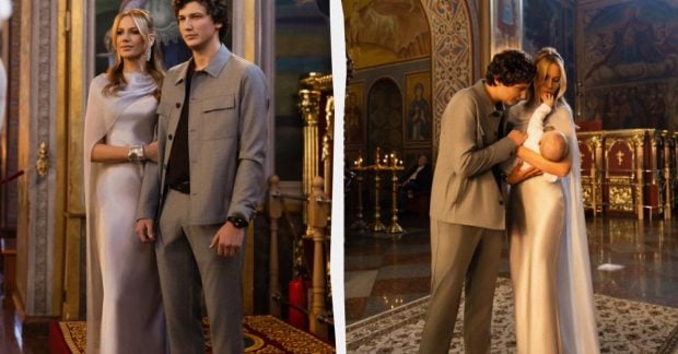 Леся Никитюк вперше розкрила ім'я сина під час його хрещення емоційні фото з обряду