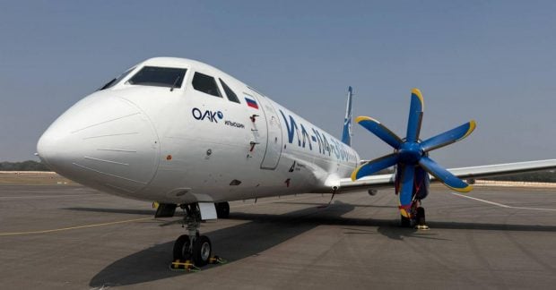 РФ показала на міжнародному салоні літак майже 40-річного віку РФ показала на міжнародному салоні літак майже 40-річного віку