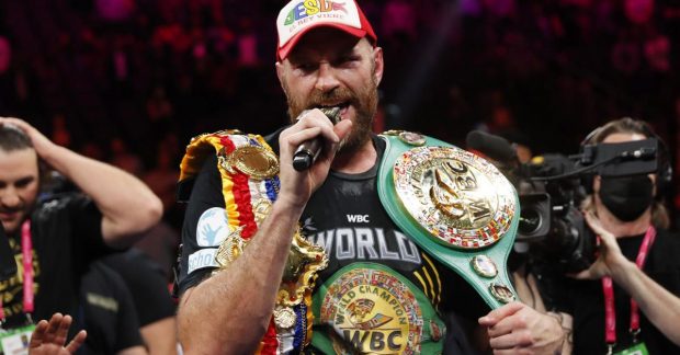 Ф’юрі повернувся заради поєдинку з росіянином його опонент одразу згадав про війну Ф'юрі повернувся заради поєдинку з росіянином його опонент одразу згадав про війну