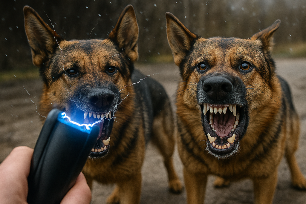 Електрошокер як гуманний засіб відлякування собак: що варто знати власнику Електрошокер як гуманний засіб відлякування собак